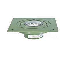 PRL970042CGSRCL Point Lighting Corporation  PRL-97004-2C-G-SR-CL&#160; Green 230vAC Helideck Semi-flush Light CAP437